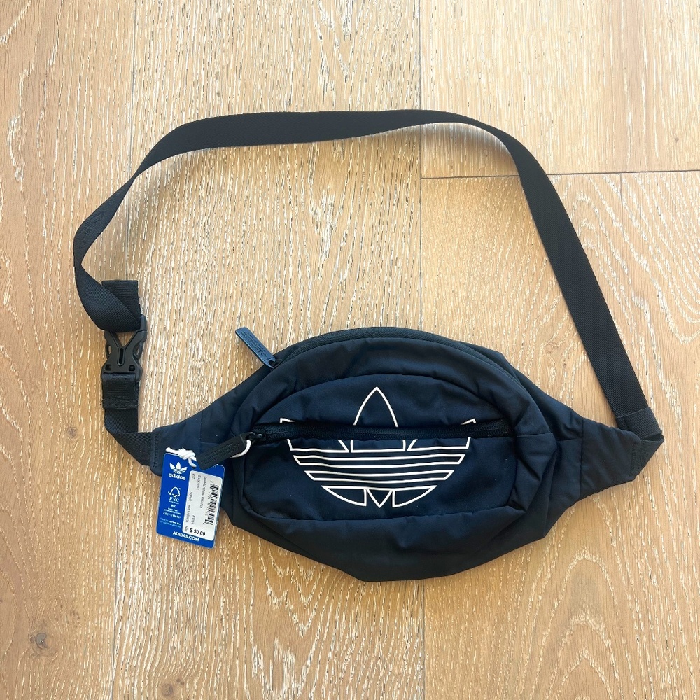 Adidas Originals National Waist Pack Black NWT